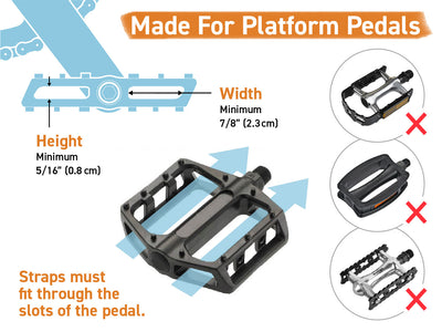 Single sale speed pedals