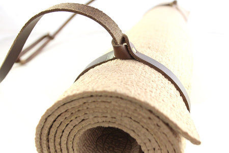 Leather Yoga Strap - Oopsmark